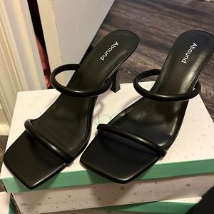 Black heels